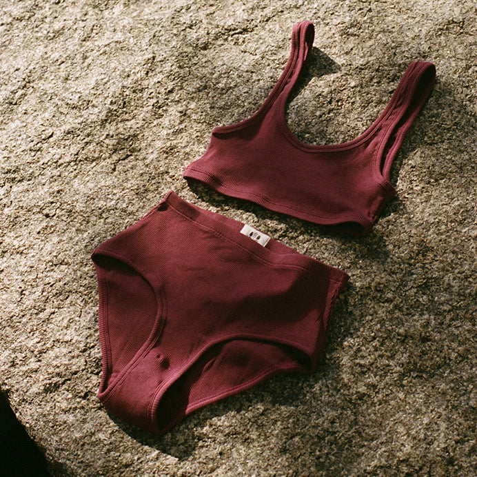 Luki Brief | wine red