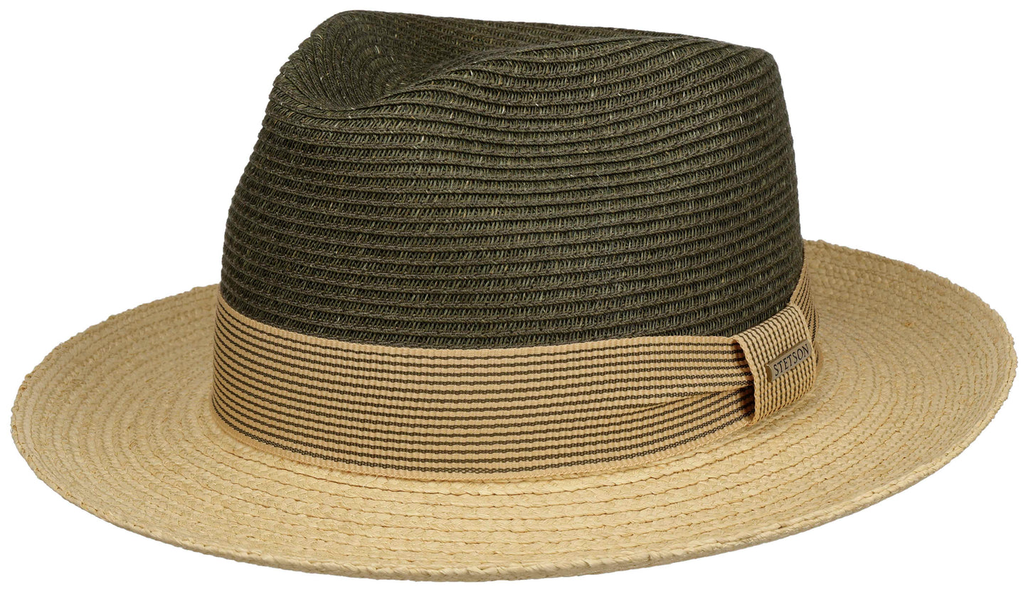 Fedora Toyo/Raffia | grøn