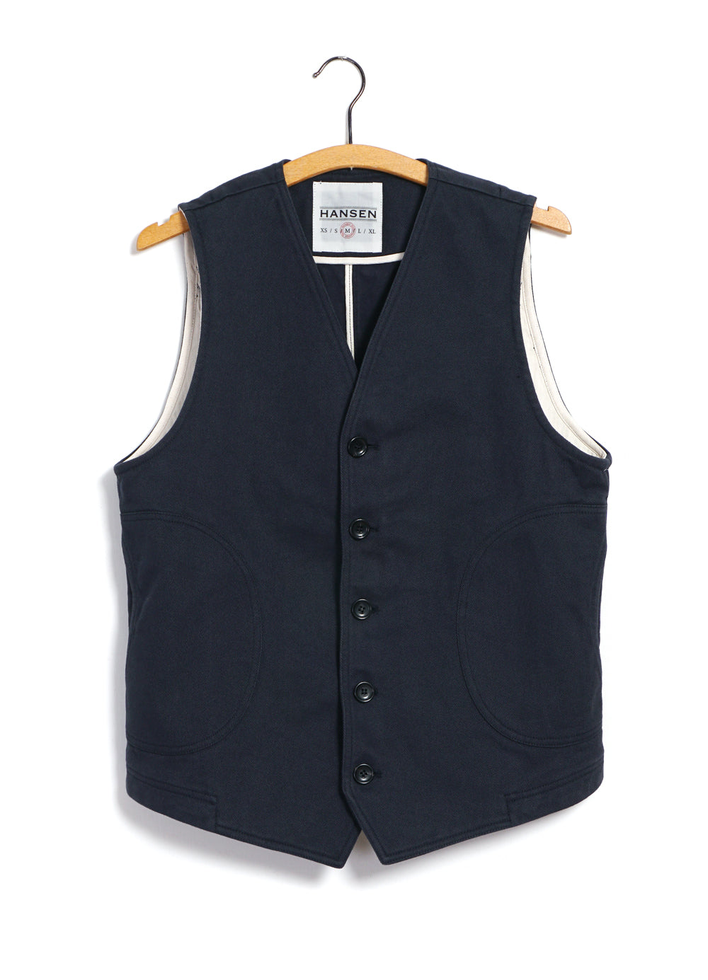 Knud Workwear Waistcoat | Dark Navy