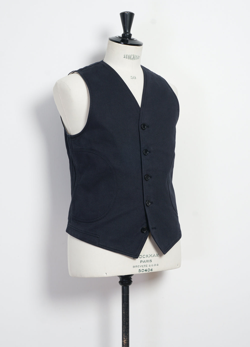 Knud Workwear Waistcoat | Dark Navy