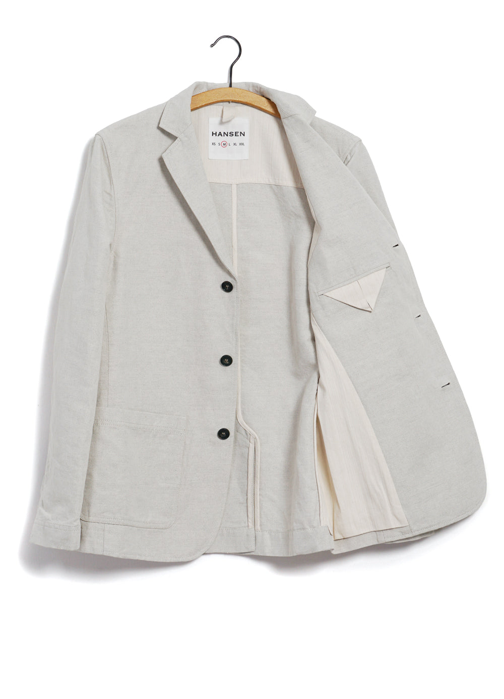 Charlie blazer | natural flax