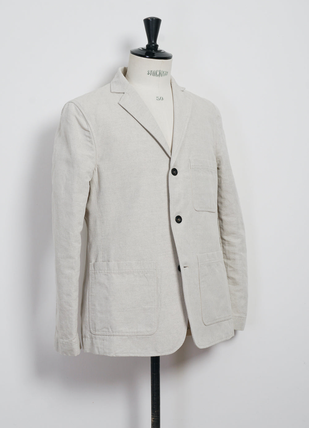 Charlie blazer | natural flax