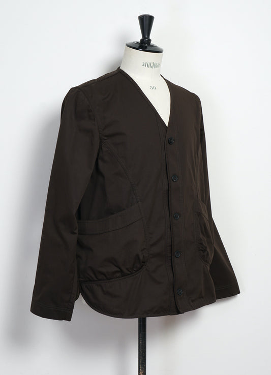Bernard loose fit light jacket | coffee drill