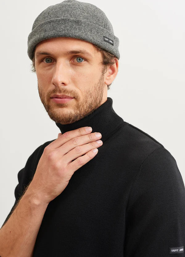 Miki Deck Hat | grey wool