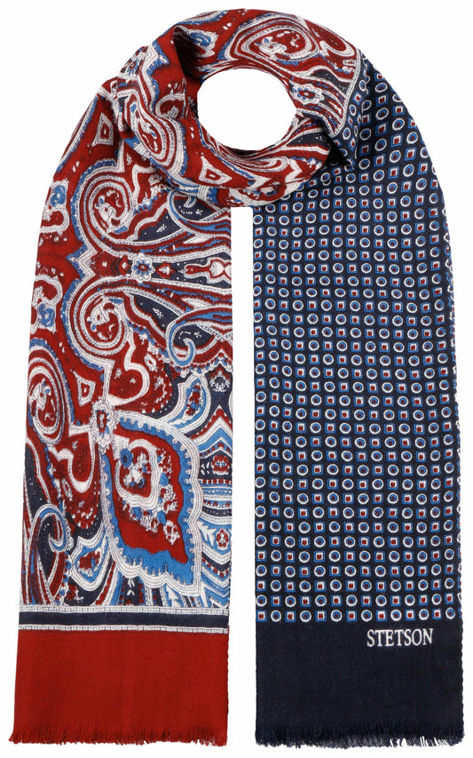 Halstørklæde I Paisley patch