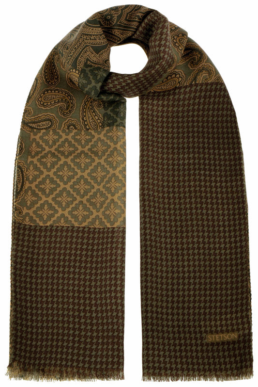 Halstørklæde I Patchwork