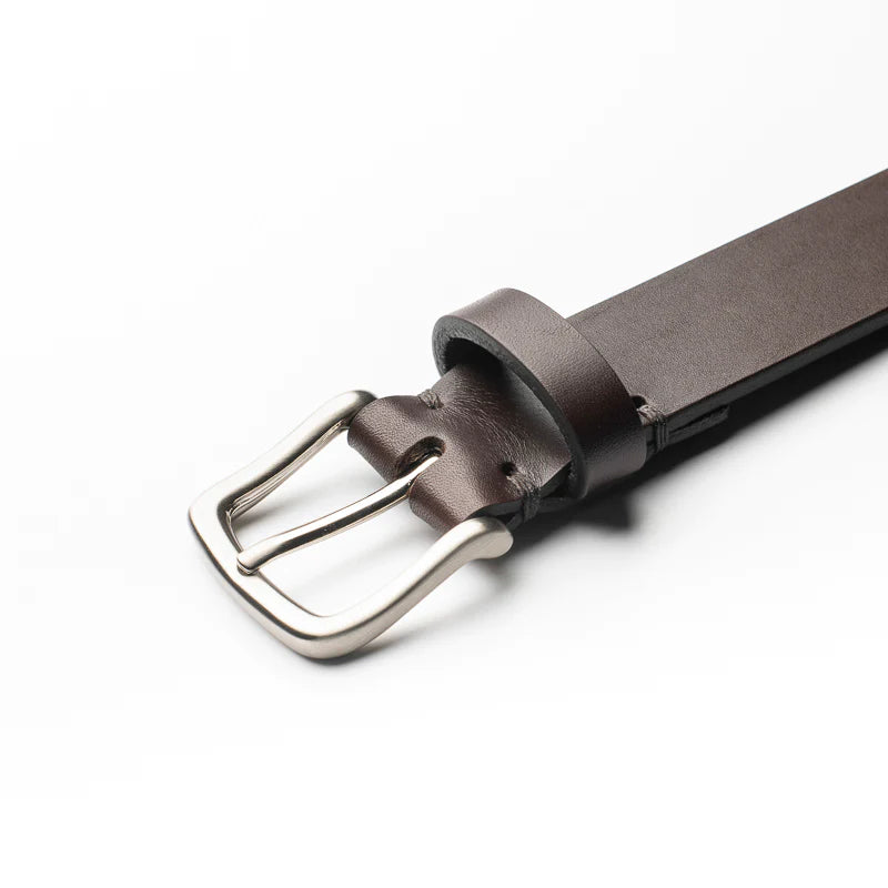 30mm Full grain | Hvidkilde nikkel satin