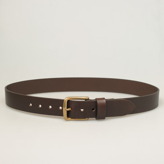 40mm Full grain | Flintholm antik messing