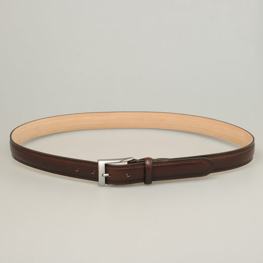 30mm Lux kantsyet brun | Egeskov satin