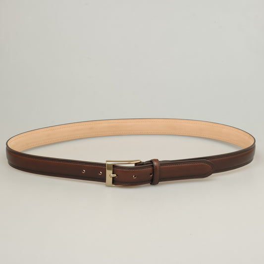 30mm Lux kantsyet brun | Egeskov blank messing