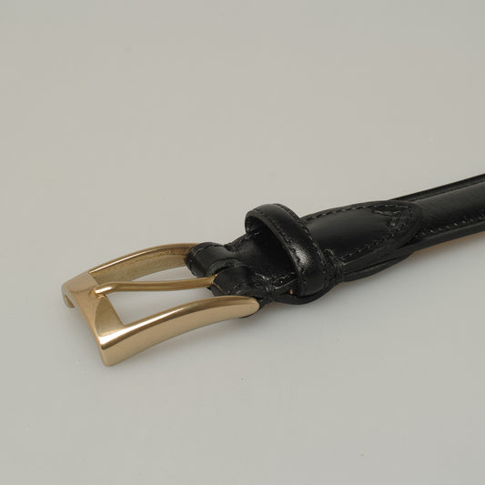 30mm Lux kantsyet sort | Egeskov blank messing