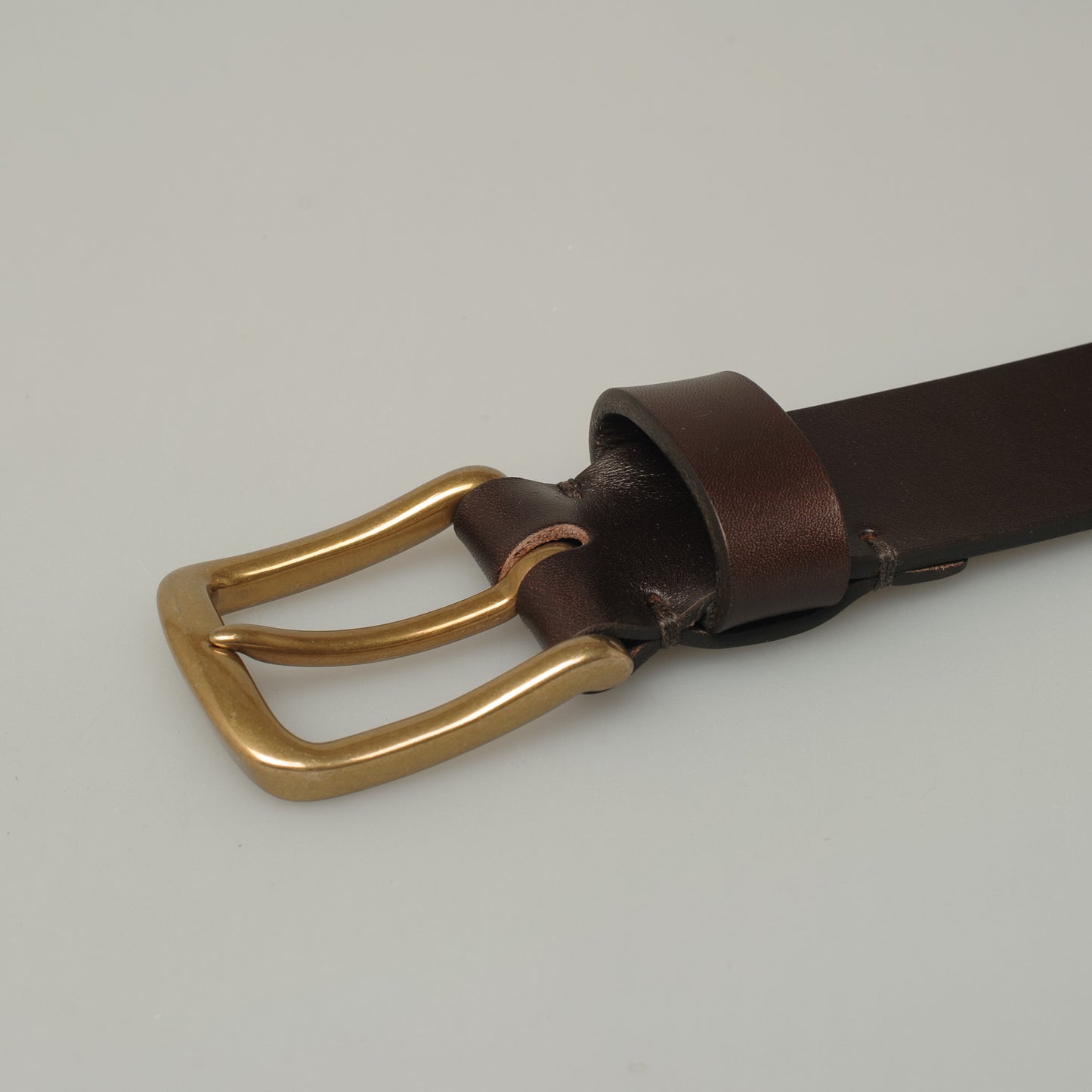 40mm Full grain | Flintholm antik messing