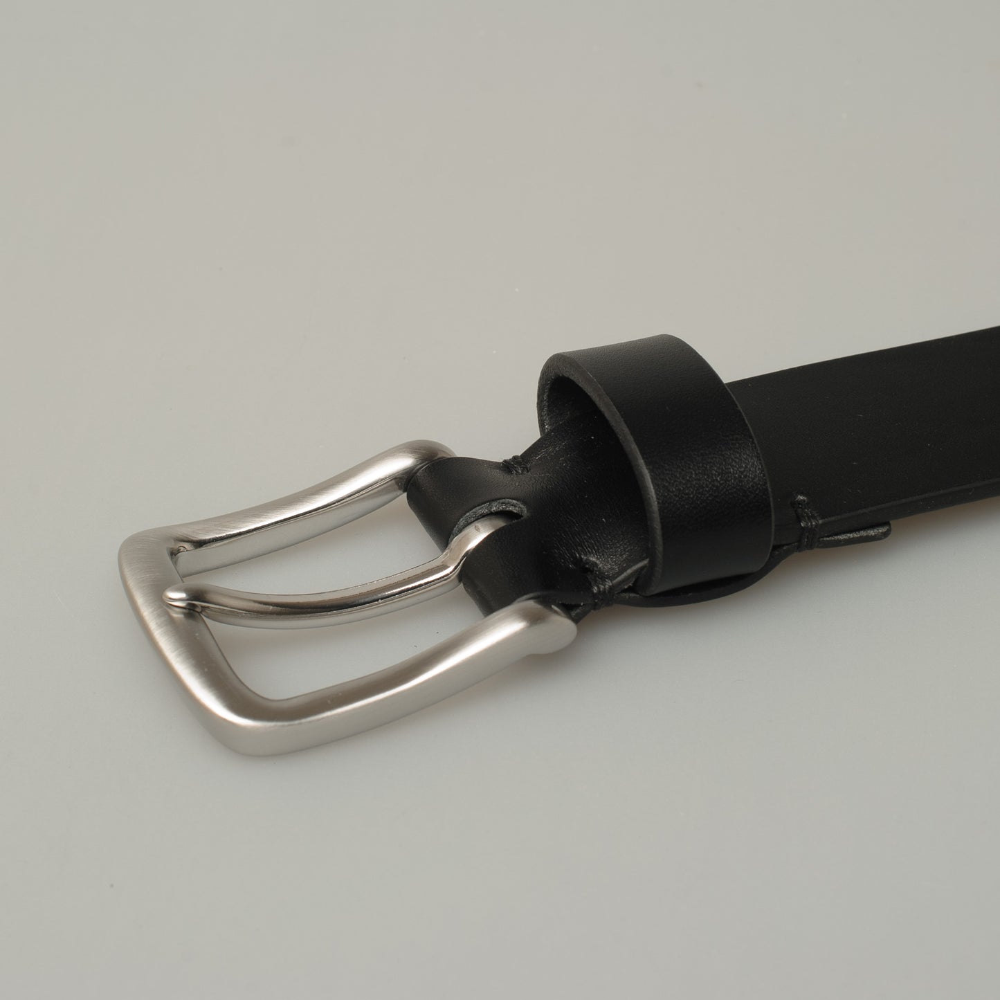 40mm Full grain | Flintholm nikkel satin