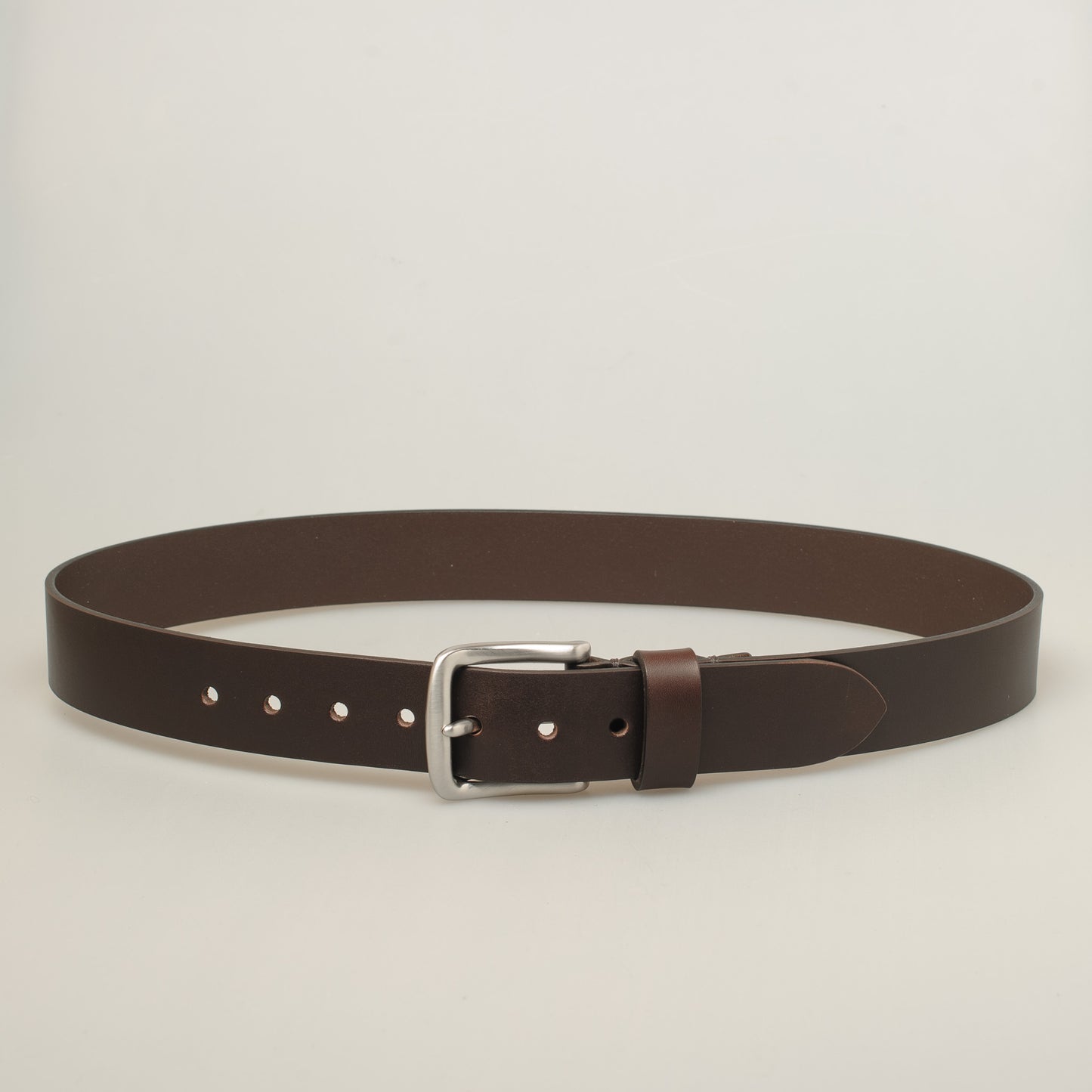 40mm Full grain | Flintholm nikkel satin