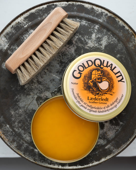 Gold Quality Læderfedt 190ml - Natur