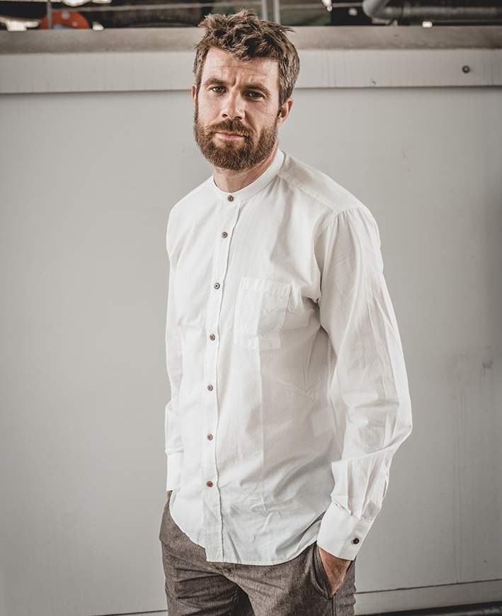 1923 Buccanoy Shirt | linen ecru