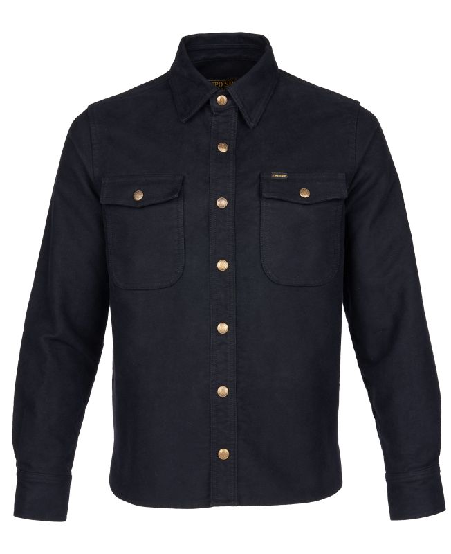 1943 CPO Shirt Moleskin | sulphur black