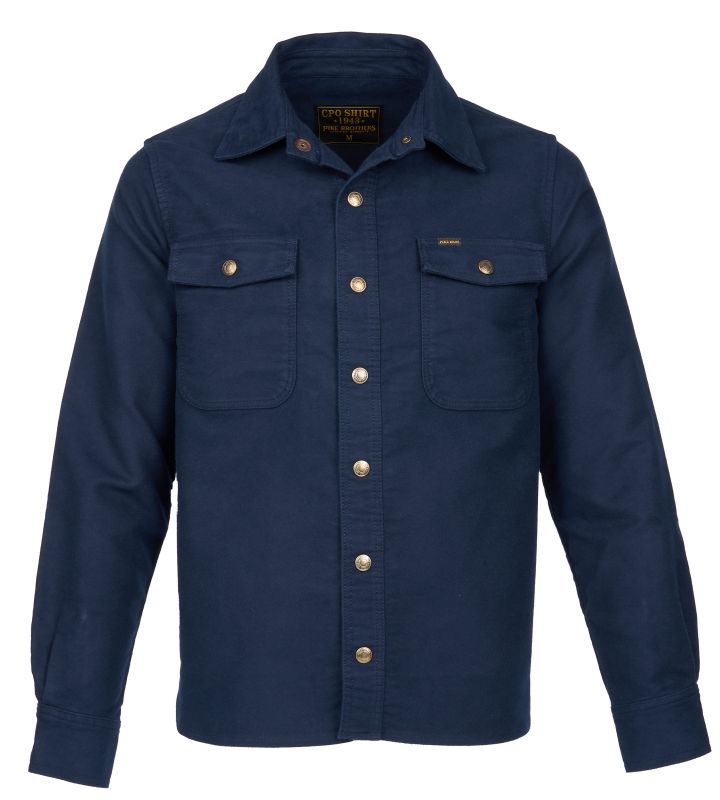 1943 CPO Shirt Moleskin | navy