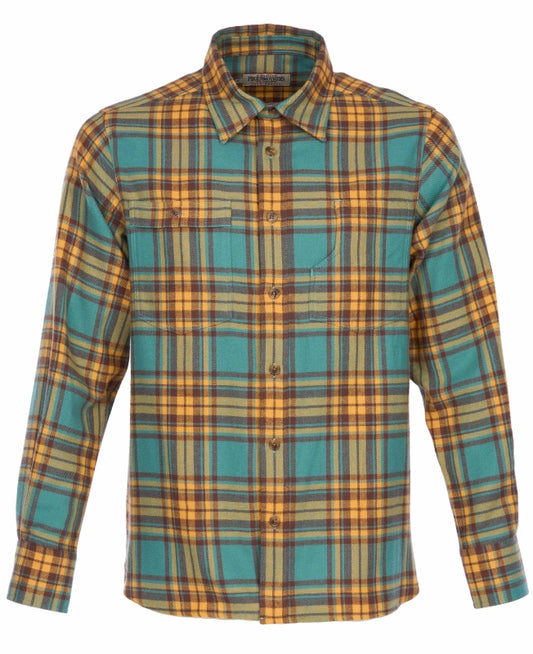 1937 Roamer Shirt | alaska green flannel