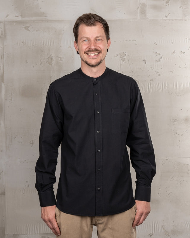 1923 Buccanoy Shirt | black chambray