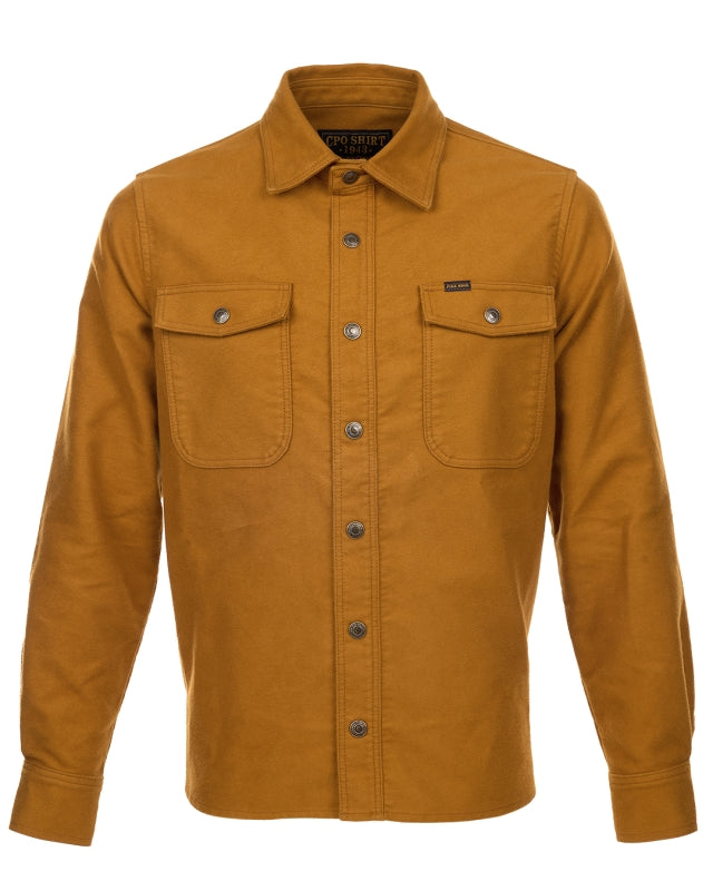 1943 CPO Shirt Moleskin | Mustard