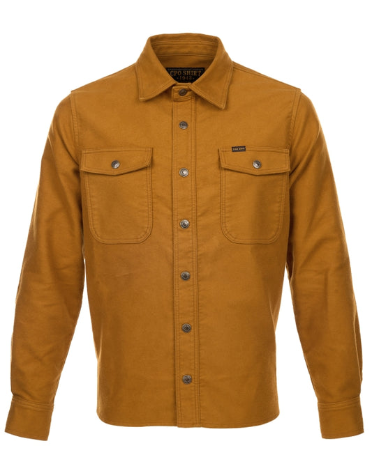 1943 CPO Shirt Moleskin | Mustard