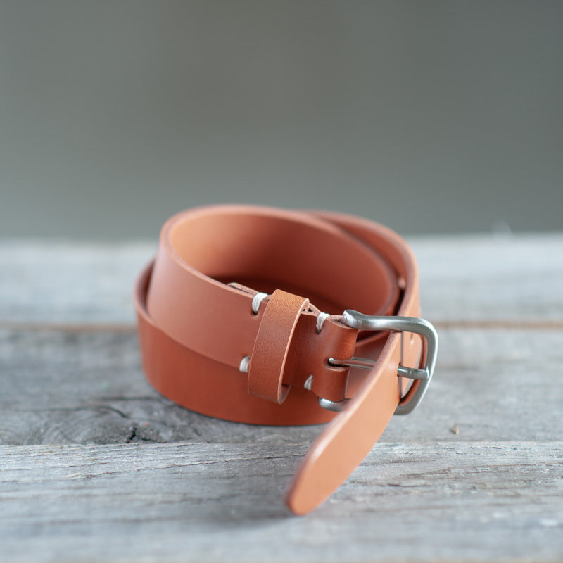 30mm Full grain | Hvidkilde nikkel satin