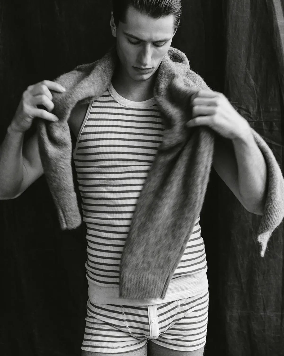 Albar Boxer | breton stripe blue