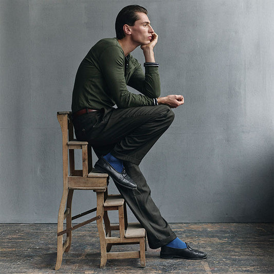 Henley | dark forest green