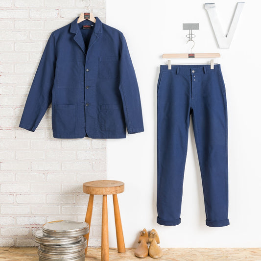 Workwear Blazer | organic twill black 1G50/24
