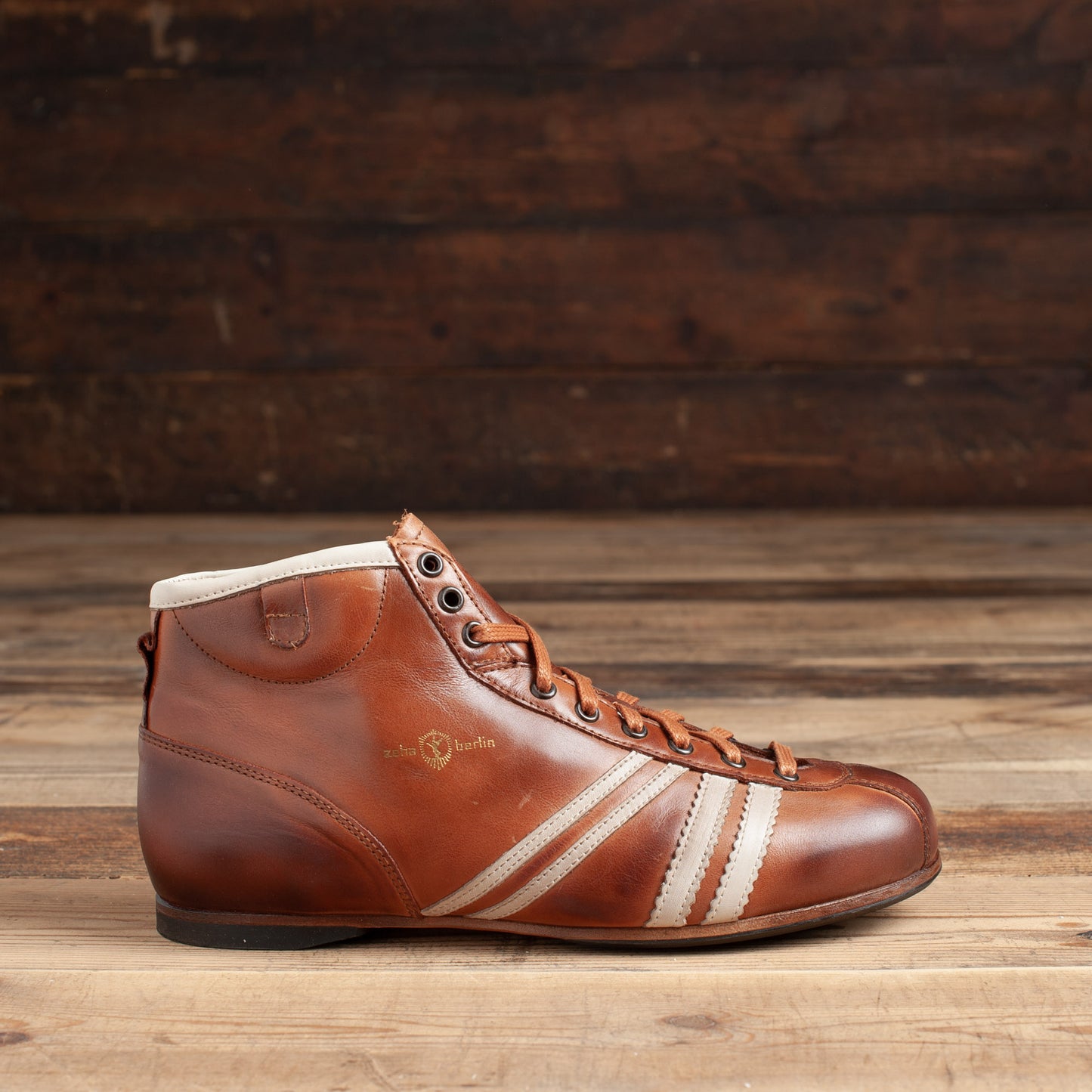 Carl Hässner Derby Cognac/Offwhite