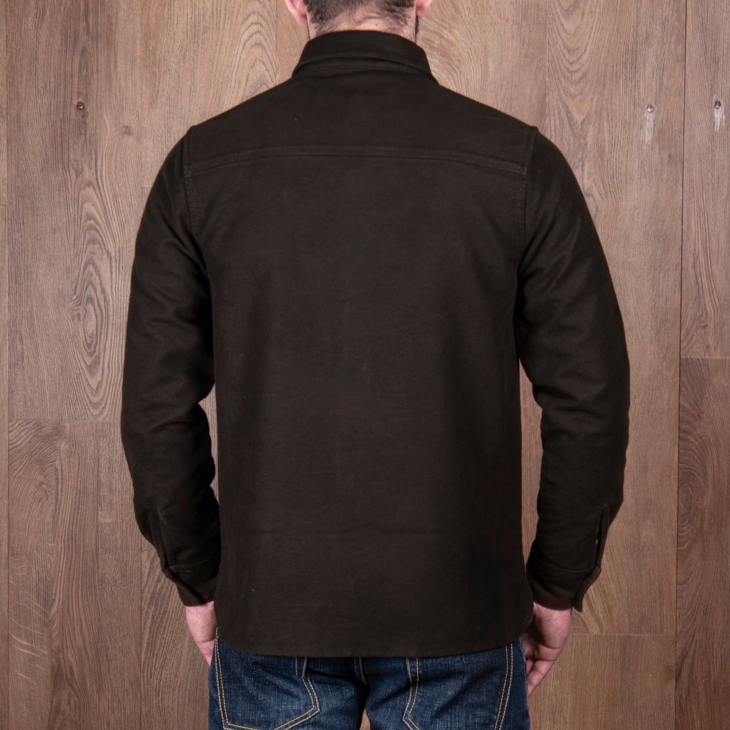 1943 CPO Shirt Moleskin Soil Brown