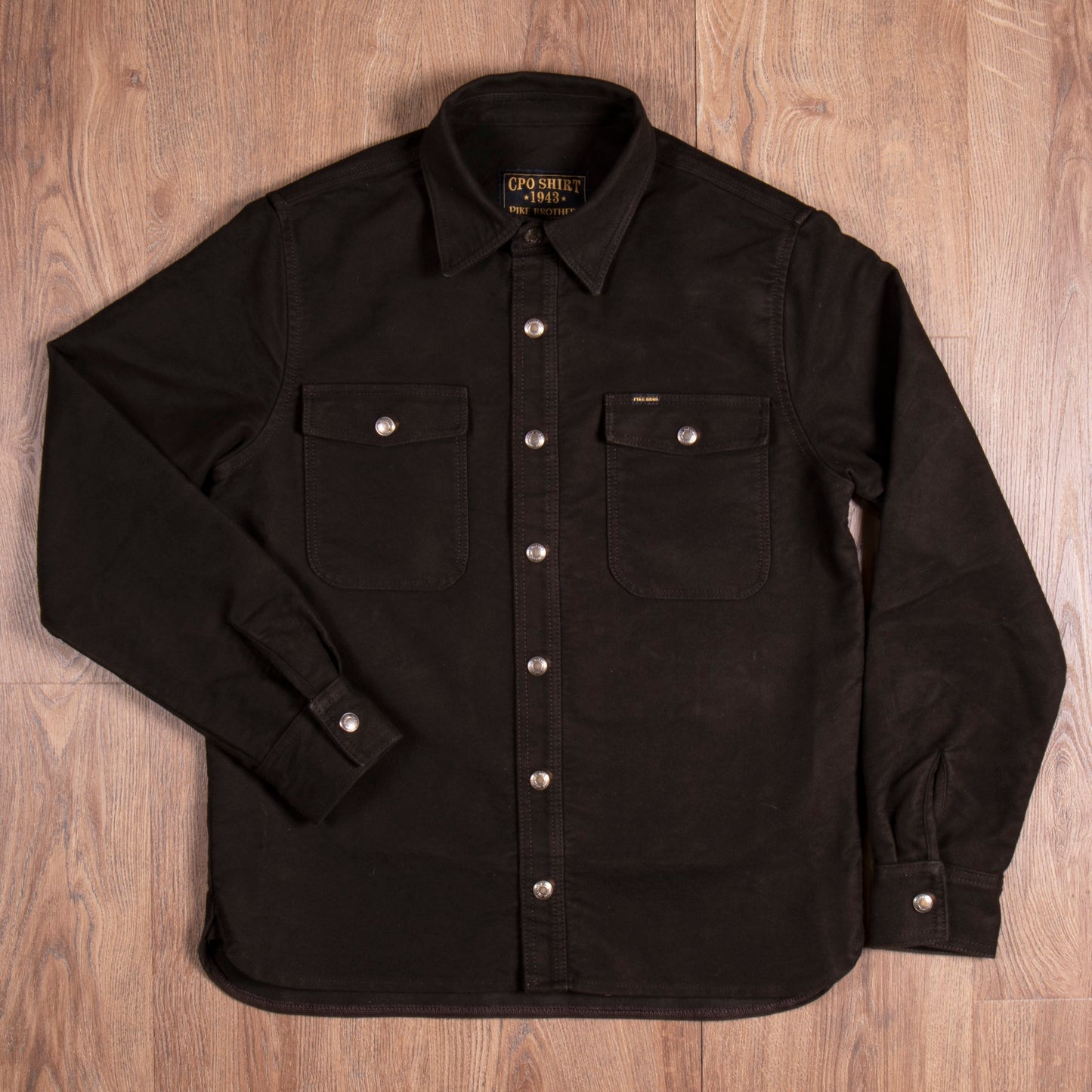 1943 CPO Shirt Moleskin Soil Brown