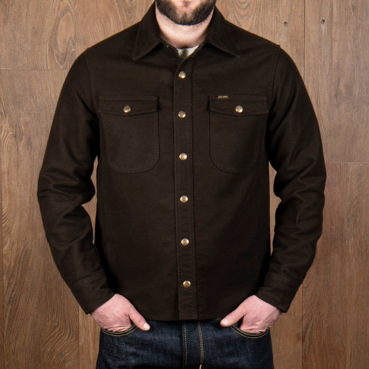 1943 CPO Shirt Moleskin Soil Brown