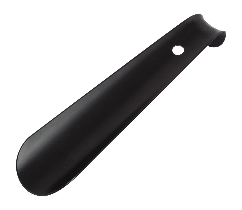 Skohorn Sort Metal 18cm