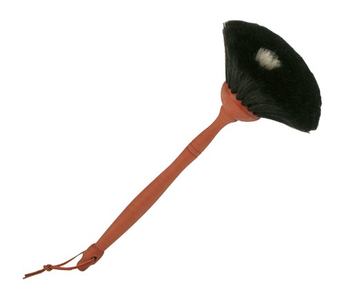 Støvkost Mørke Gedehår med Lys Plet