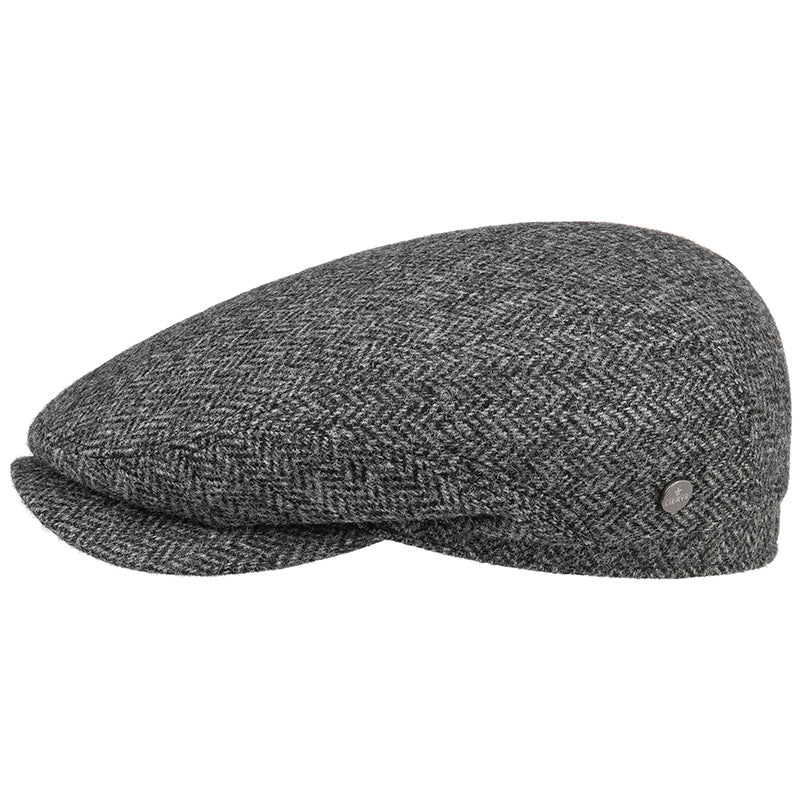 Driver Cap Wool | grå sildeben