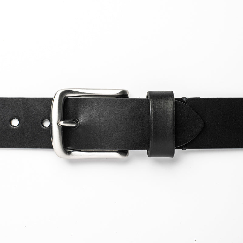 40mm Full grain | Flintholm nikkel satin