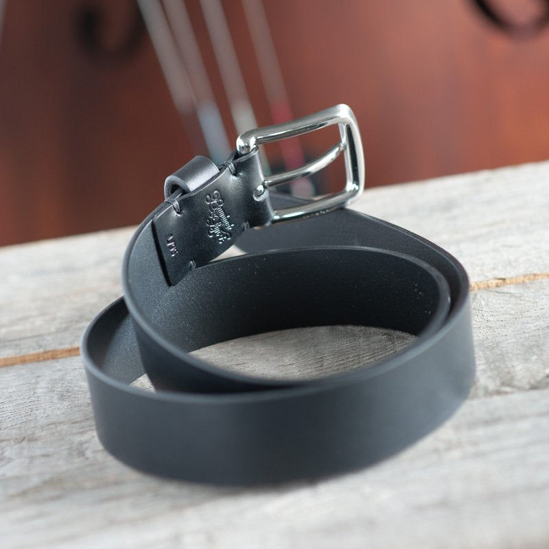 40mm Full grain | Flintholm nikkel satin
