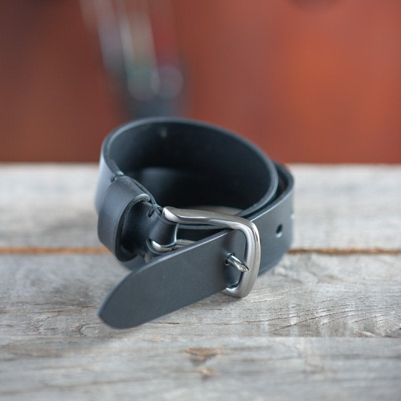 40mm Full grain | Flintholm nikkel satin