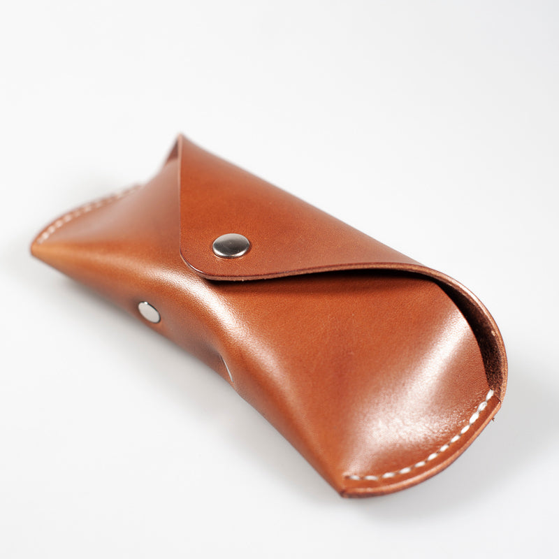 Brille Etui Cognac