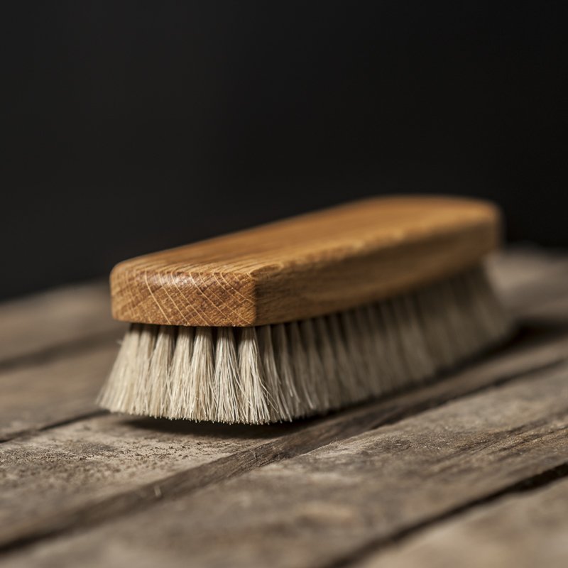 Blankebørste Eg Hestehår Lys