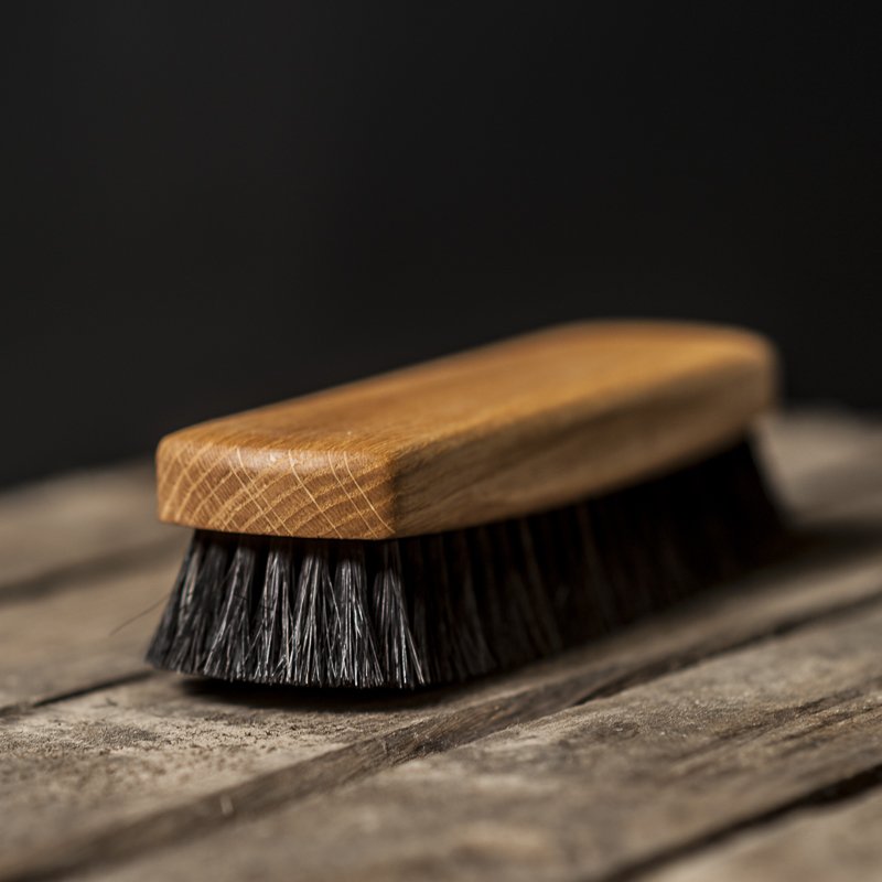 Blankebørste Eg Hestehår Mørk