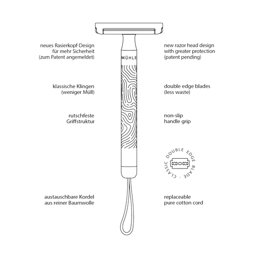 Companion Unisex Razor Blå