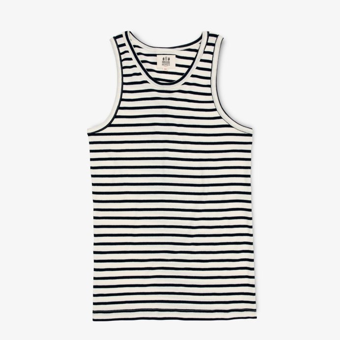 Tank Top | Breton stripe marine