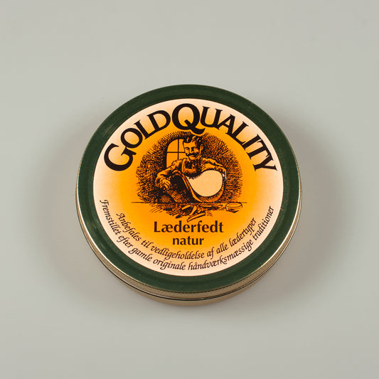 Gold Quality Læderfedt 190ml - Natur