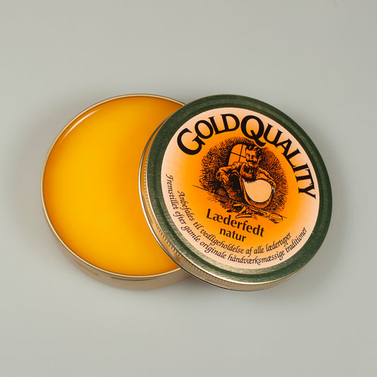 Gold Quality Læderfedt 190ml - Natur