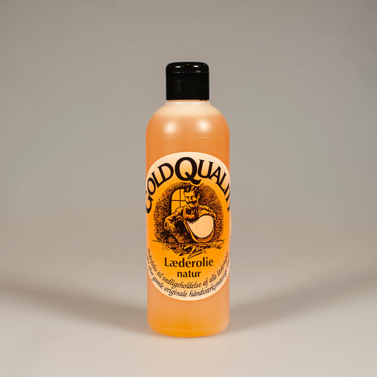 Gold Quality Læderolie 250ml - Natur