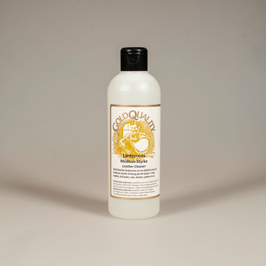 Gold Quality Læderrens Medium Styrke