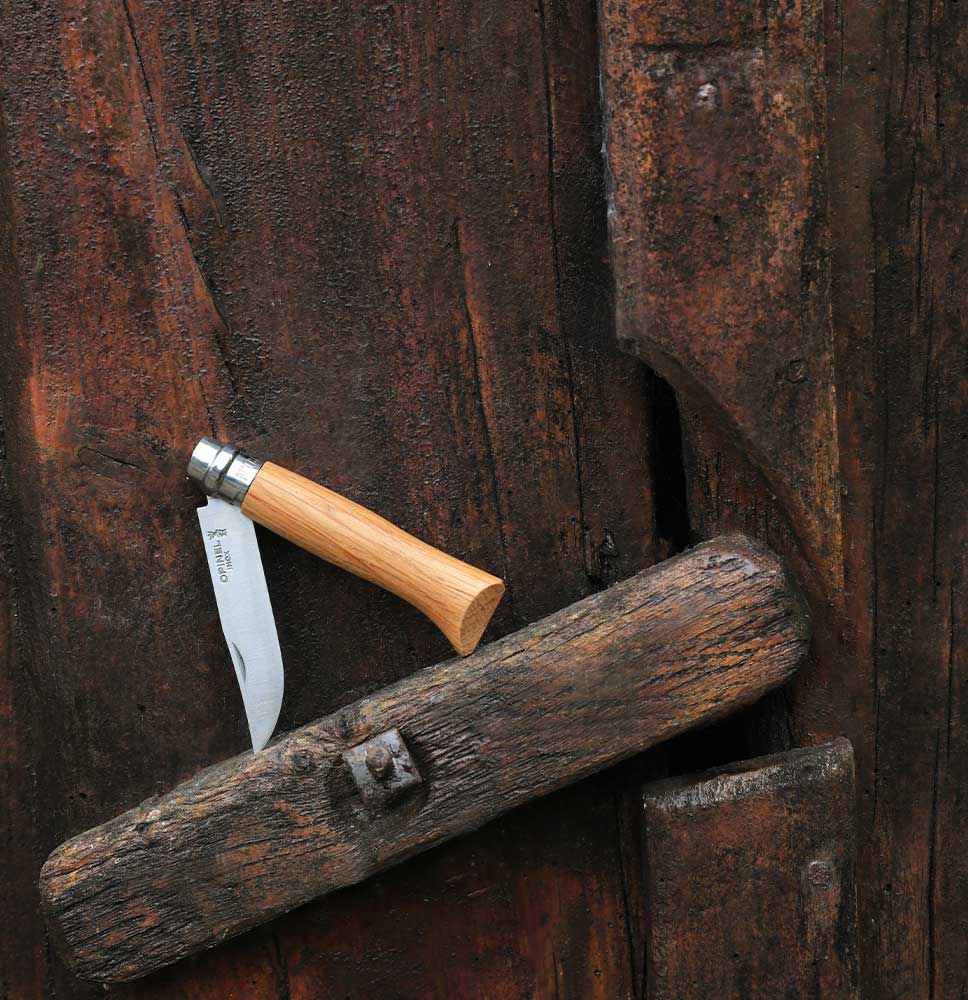 Lommekniv No8 Egetræ